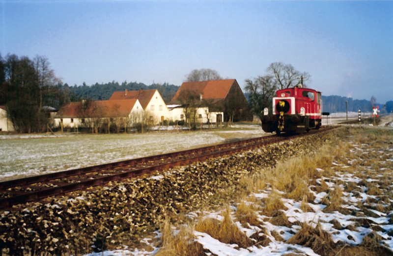 Schleuse 32 - Anschlussgleis Bögl