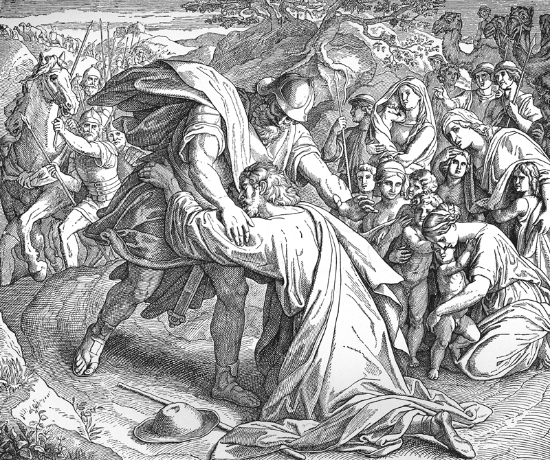 Bilder der Bibel - Esau versöhnt sich mit Jakob