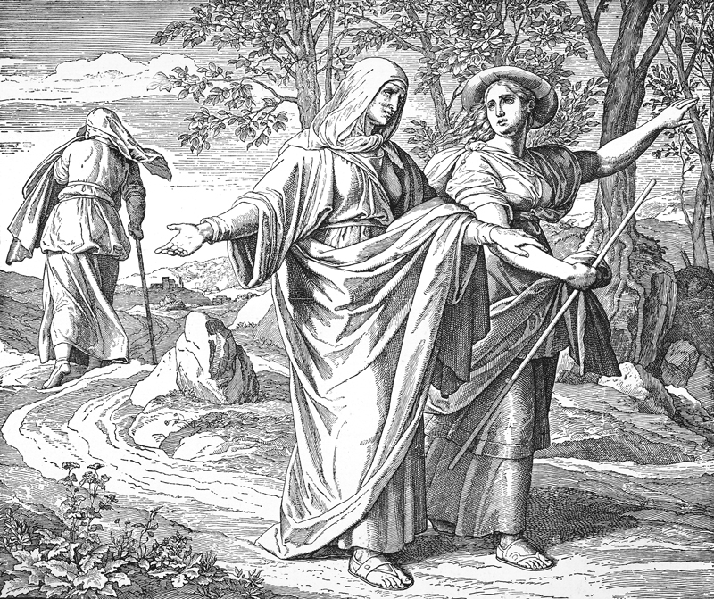 Bilder der Bibel - Naemi und Ruth
