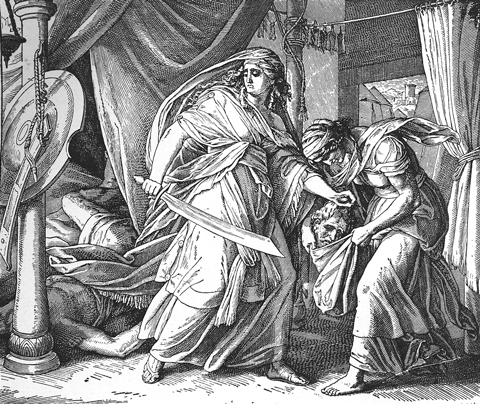Bilder der Bibel - Judith enthauptet den Holofernes