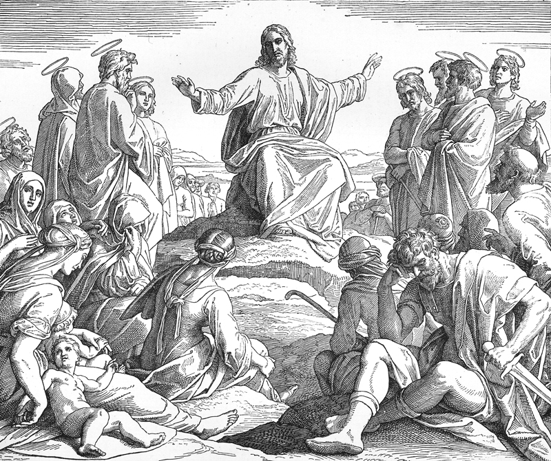 Bilder der Bibel - Jesus und die beiden Blinden