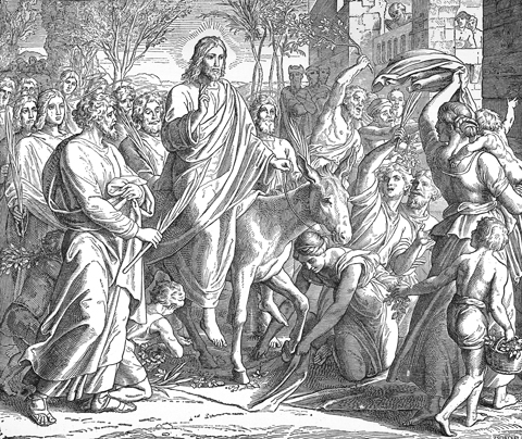 Bilder der Bibel - Einzug Jesu in Jerusalem