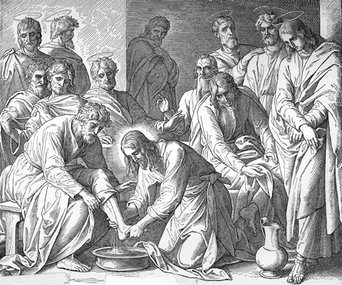 Bilder der Bibel - Die Fußwaschung