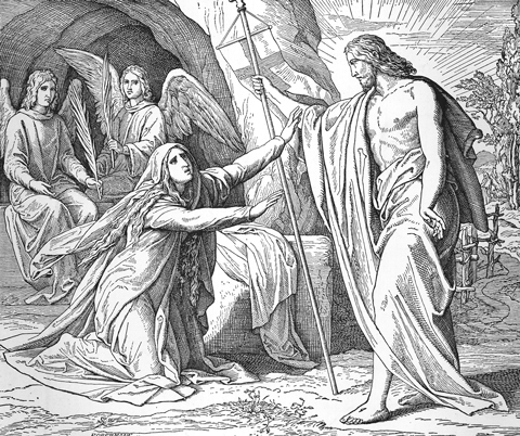 Bilder der Bibel - Der Heiland erscheint Magdalenen