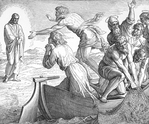 Bilder der Bibel - Der Auferstandene am See Genezareth
