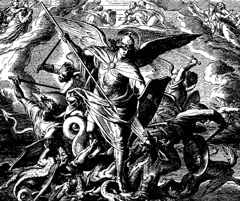 Bilder der Bibel - Der Sieg Michaels über den Drachen