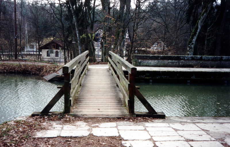 Schwarzach - Brückkanal