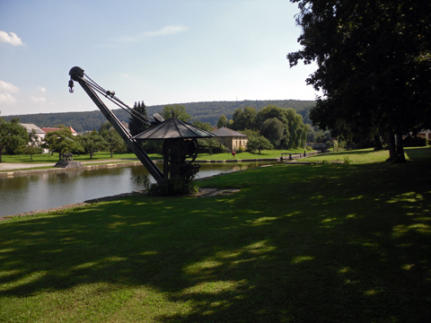 Bilder Ludwigskanal- Bild Schleuse 1 Kelheim