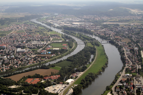 Bilder Ludwigskanal- Bild Schleuse 1 Kelheim