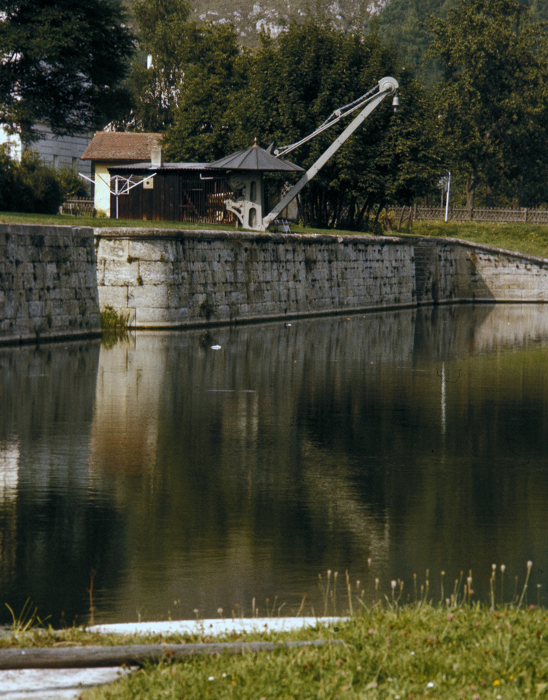 Bilder Ludwigskanal- Bild Schleuse 1 Kelheim