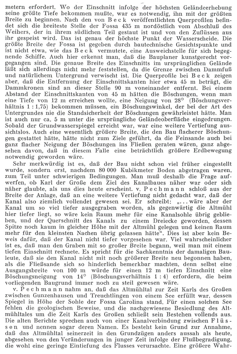 Kanalbauversuch Karls des Großen - Fossa Carolina