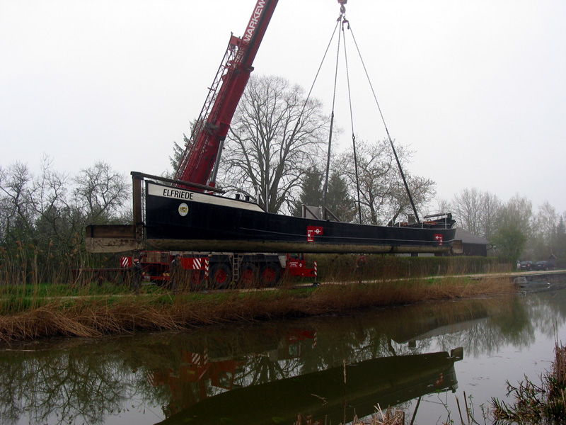 Treidelschiff Elfriede