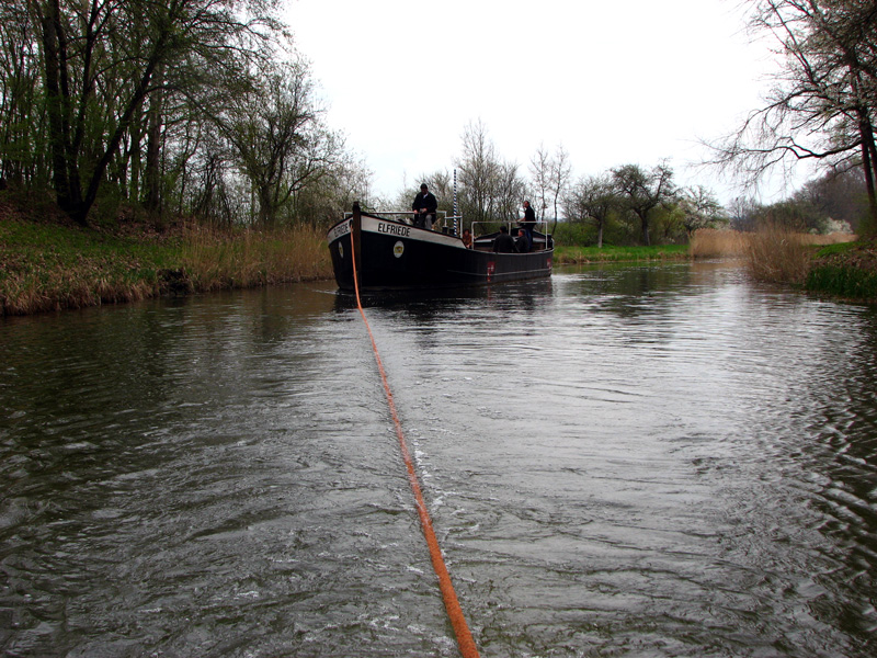 Treidelschiff Elfriede