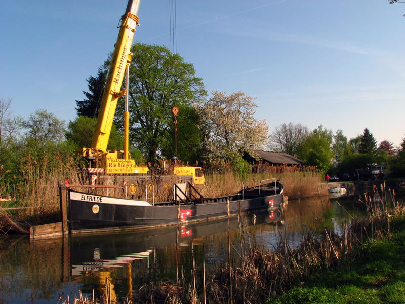 Treidelschiff Elfriede