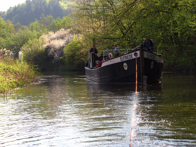 Treidelschiff Elfriede