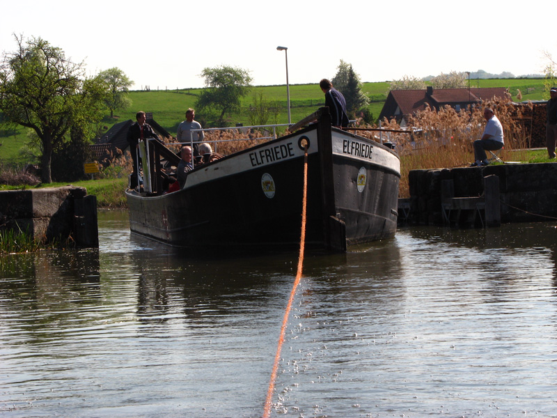 Treidelschiff Elfriede