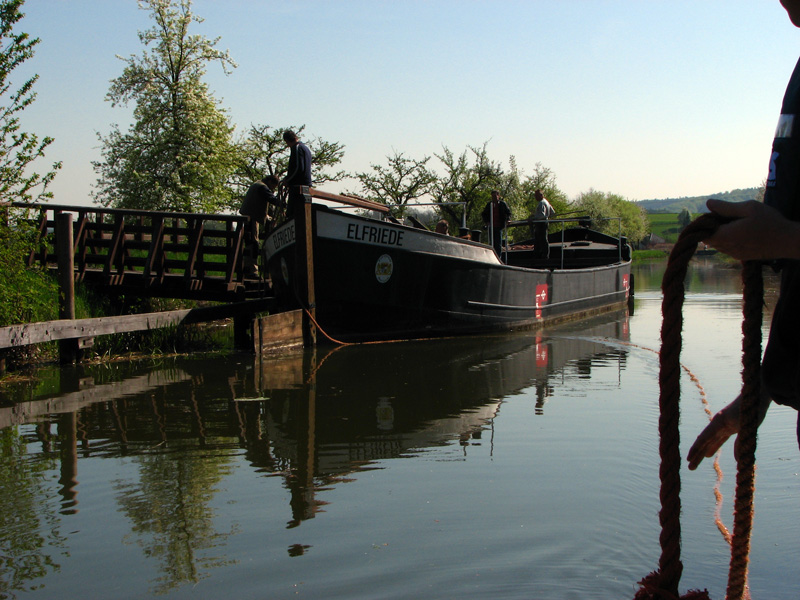 Treidelschiff Elfriede