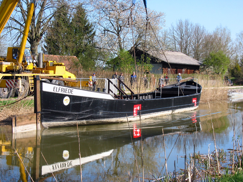 Treidelschiff Elfriede