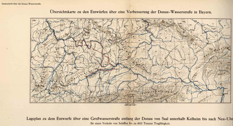 Geschichte - Schiffbarkeit der Bayerischen Donau