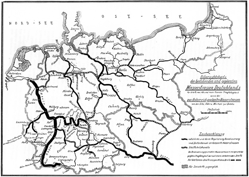 Ludwigskanal - Geographie