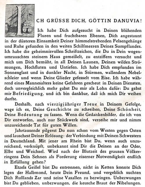 Die Donau und ihre Schifffahrt