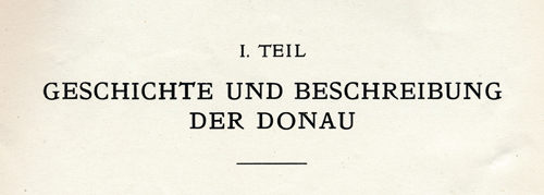 Die Donau und ihre Schifffahrt