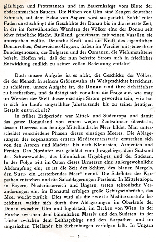 Die Donau und ihre Schifffahrt