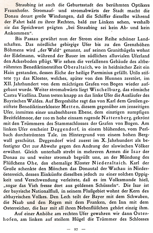 Die Donau und ihre Schifffahrt