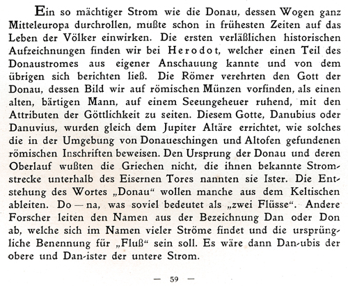 Die Donau und ihre Schifffahrt