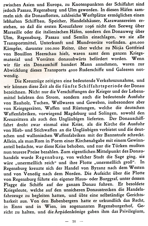 Die Donau und ihre Schifffahrt