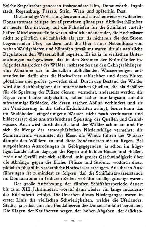 Die Donau und ihre Schifffahrt