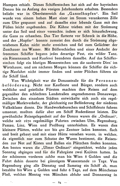 Die Donau und ihre Schifffahrt