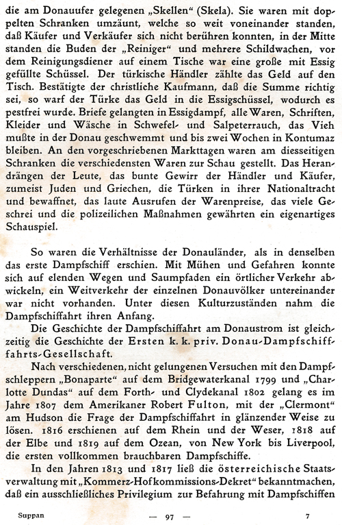 Die Donau und ihre Schifffahrt