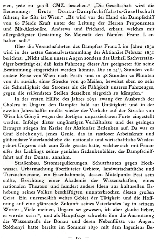 Die Donau und ihre Schifffahrt