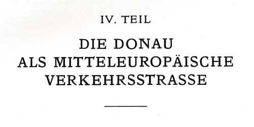 Die Donau und ihre Schifffahrt