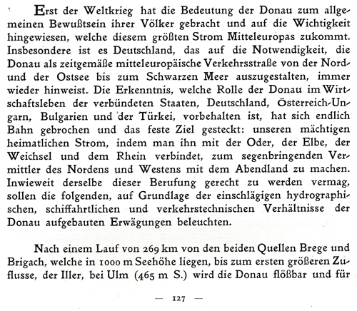 Die Donau und ihre Schifffahrt