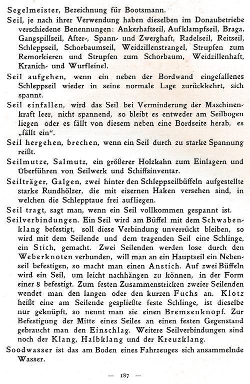 Die Donau und ihre Schifffahrt