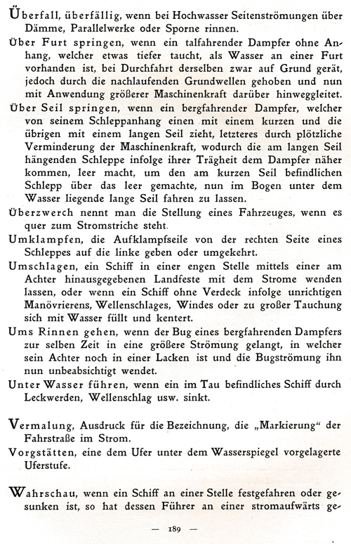 Die Donau und ihre Schifffahrt