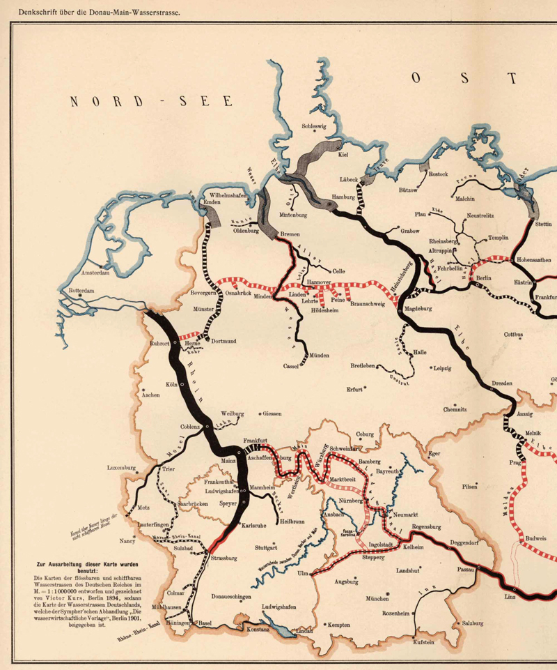 Ludwigskanal - Geschichte