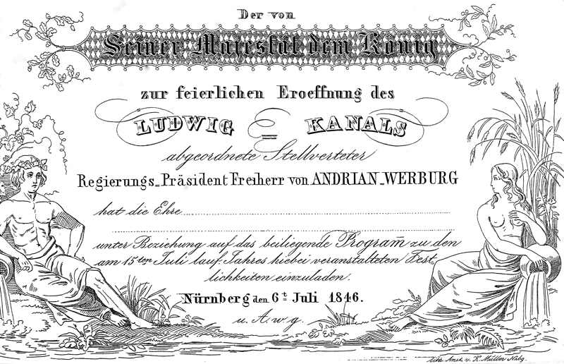 Ludwigskanal - Geschichte - Kaserne