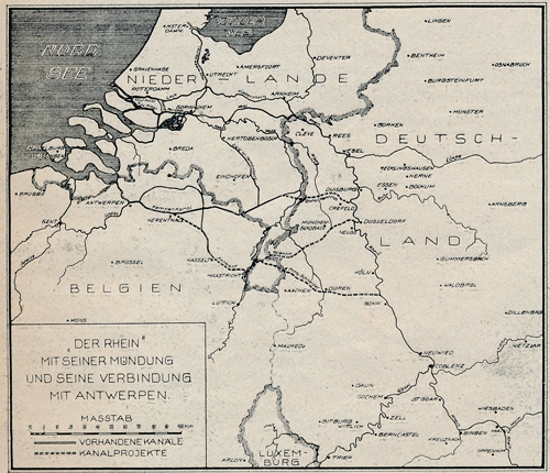 Rhein-Main-Donau-Kanal - Holländisches Kanalsystem