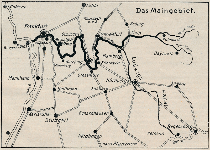 Ludwigskanal - Geschichte