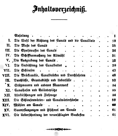 Der Ludwig-Canal - Eine kurze Beschreibung dieses Canal's und die Ausfhrung desselben 