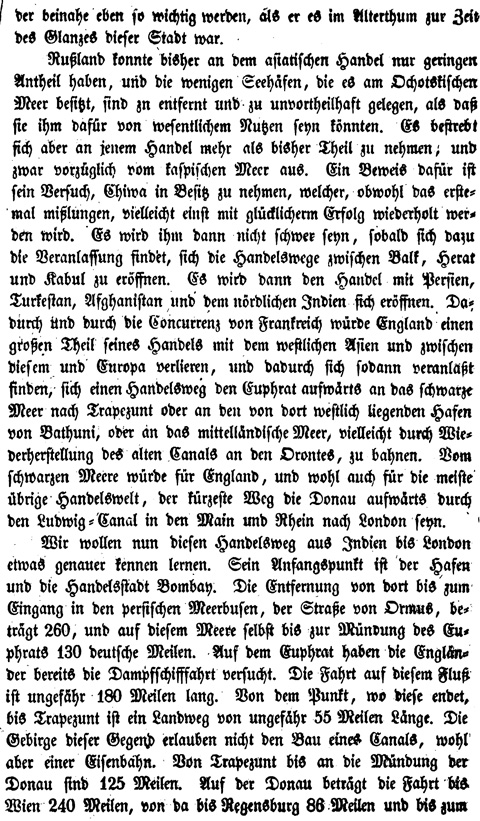 Der Ludwig-Canal - Eine kurze Beschreibung dieses Canal's und die Ausfhrung desselben 