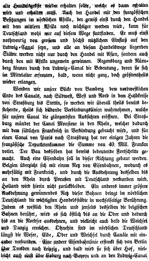 Der Ludwig-Canal - Eine kurze Beschreibung dieses Canal's und die Ausfhrung desselben 