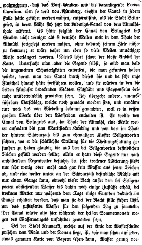 Der Ludwig-Canal - Eine kurze Beschreibung dieses Canal's und die Ausführung desselben 