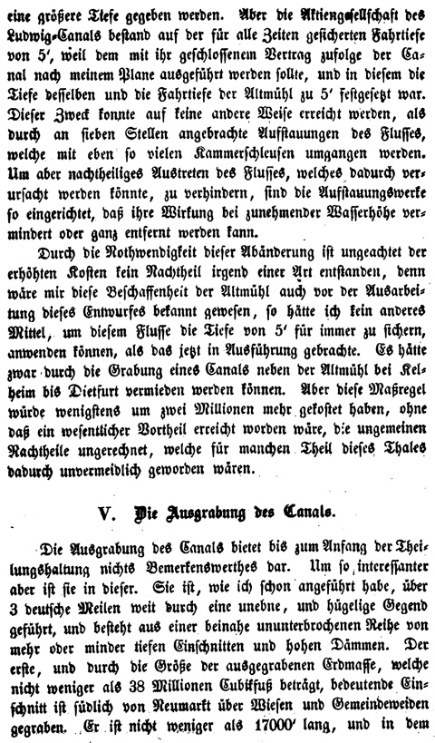 Der Ludwig-Canal - Eine kurze Beschreibung dieses Canal's und die Ausführung desselben 