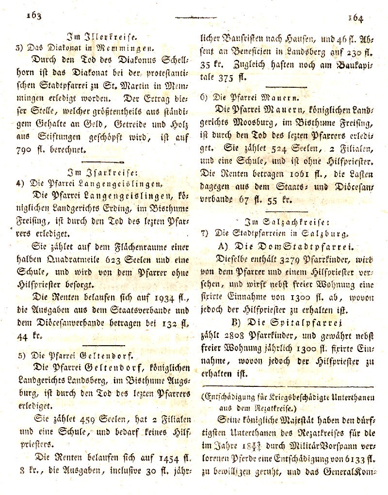 Ludwigskanal - Geschichte - Regierungsblatt