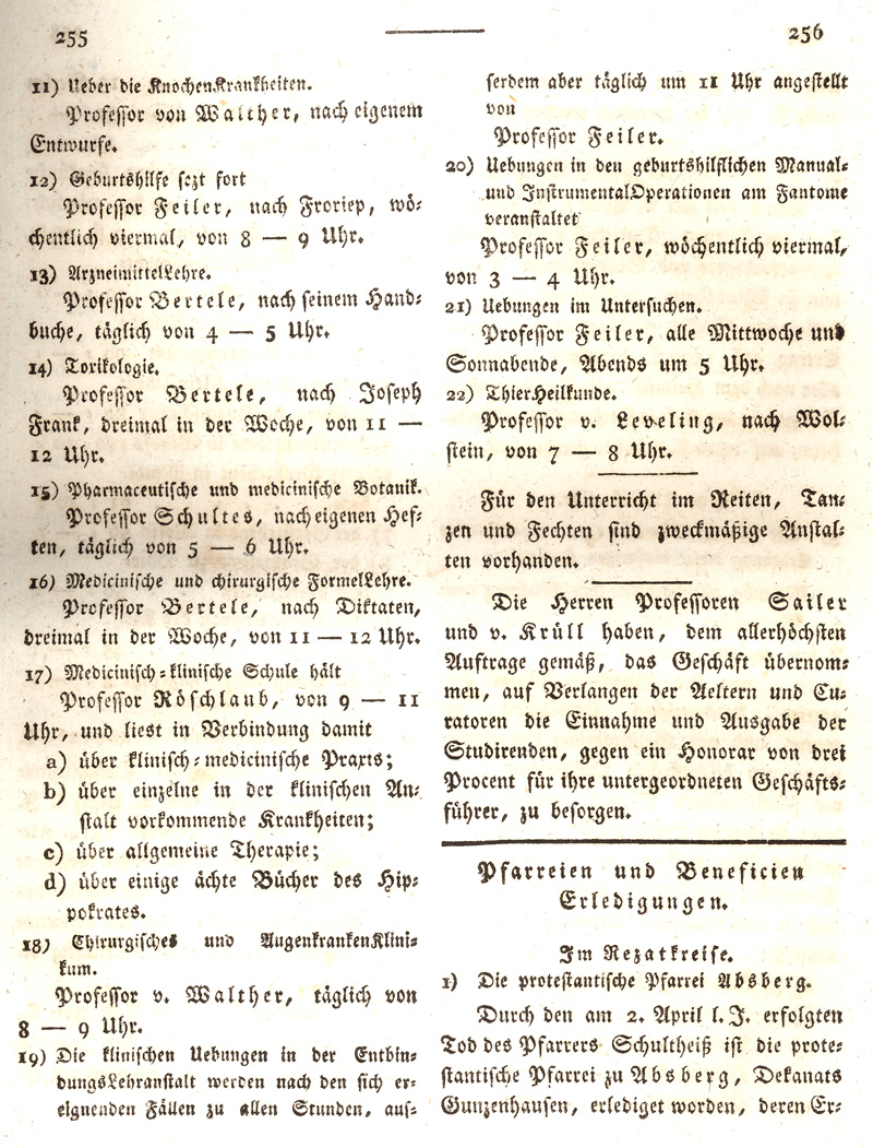 Ludwigskanal - Geschichte - Regierungsblatt