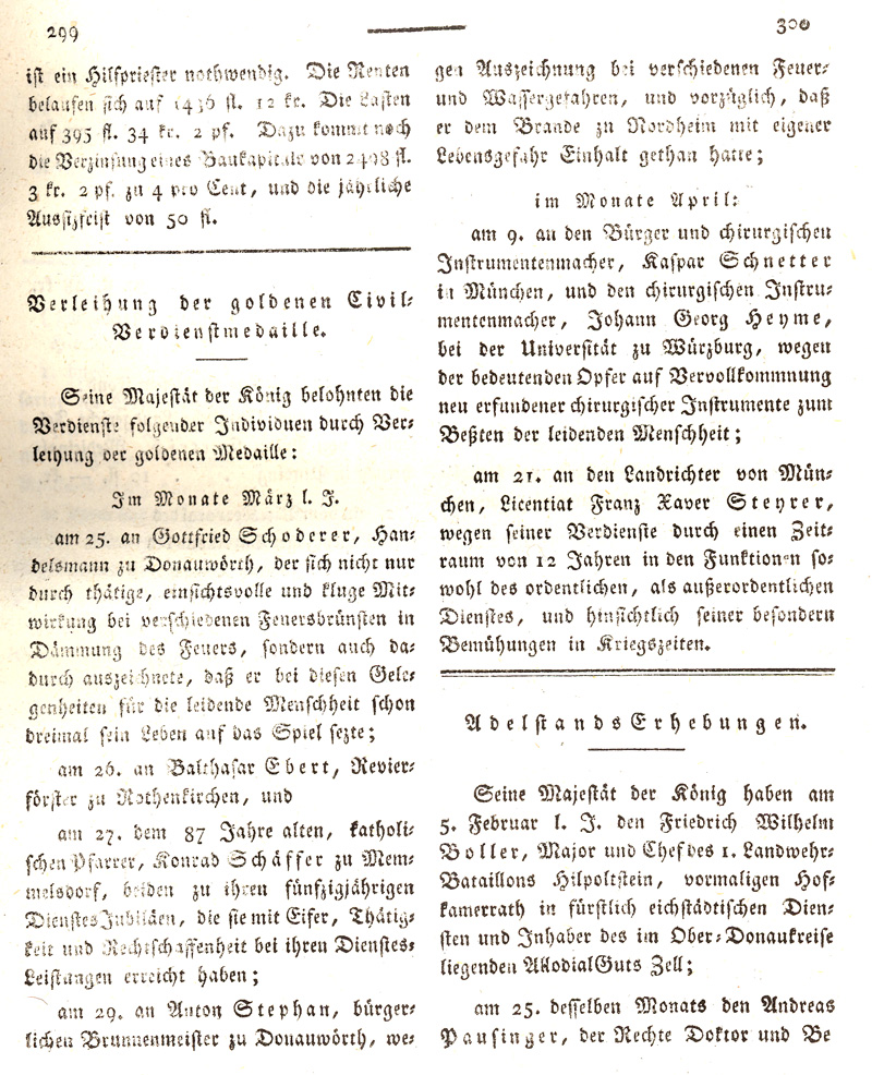 Ludwigskanal - Geschichte - Regierungsblatt